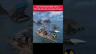 USS Ted Stevens With HyFly 2 TRG 230 Mark 45 Astor Den Sho Gun