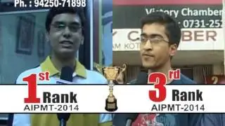 BMC - Samyak  - MP Topper - AIPMT 2014