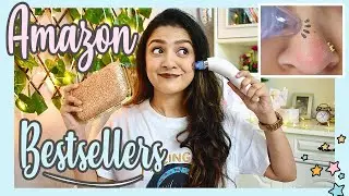 testing out AMAZON BESTSELLERS | HAUL | Beauty+Skincare+Lifestyle Products | Meghna Verghese 🌸
