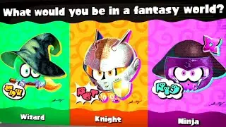Splatoon 3: Wizard/Knight/Ninja Splatfest - Results