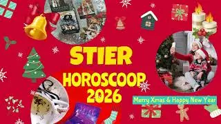 STIER JAARLIJKSE HOROSCOOP 2026 FIJNE KERST & GELUKKIG NIEUW JAAR!#STIER #f #foryou#stier