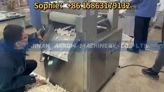 Fully Automatic Hexagonal Wheat Chips Twin Screw Extruder Corn Chips Production Line