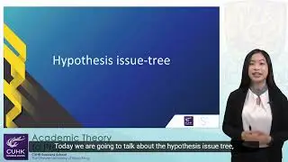 4. Hypothesis Issue Tree