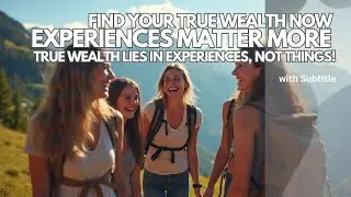 True Wealth Lies in Experiences, Not Things