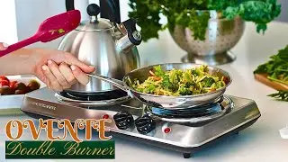 Ovente Electric Countertop Double Burner | Electric Countertop Double Burner | Electric Burner