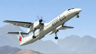 GTA V Bombardier Dash 8Q-400 (MOD)
