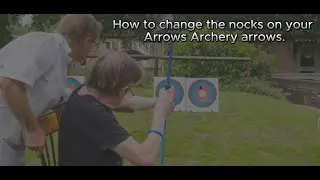 How to replace the nock on your Arrows Archery arrow!