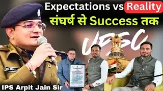 Unfiltered podcast with respected IPS Arpit Jain Sir | Reality of police officer | UPSC exam #ips 