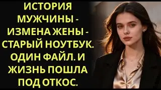 История мужчины   Измена Жены   Старый ноутбук  Один файл  И жизнь пошла под откос