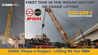 TBM Installation | XGC400-I | Delhi Metro
