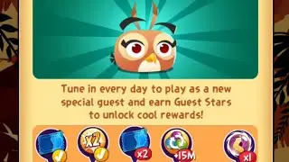 Angry Birds Pop Daily Guest Star levels with Dahlia (Science Pop, one of my favourite power ups)