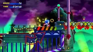 Sonic Superstars: Pinball Carnival Zone Act 2 (Sonic) [1080 HD]