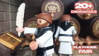 Масштабная выставка диорам Playmobil в Манресе 🎡, сентябрь 2025 года
