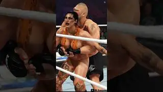 💥Брок Леснар против Рии Рипли💥Часть 10 #brocklesnar #rhearipley #wwe #wwe2k24 #шорты #вирусный