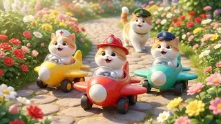 Mama Cat Trims Fur on the Farm and Makes Tiger Hat For Kittens At Home🐾🎩🐯