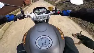 Тест-драйв Triumph street triple R Сочи декабрь