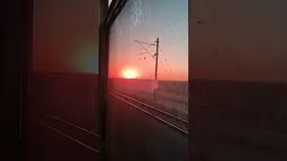 Золотой горизонт над стальными рельсами - Golden Horizon Over the Steel Rails #railways #railway