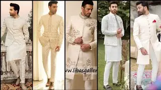 🥳🥳Nikkah Dresses For Groom 2024 | Latest Pakistani Nikkah Dresses For Boys | Men's Wedding Outfits