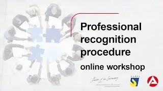 Professional recognition procedure for Germany &ndash; free online workshop