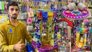 Traditional Mehndi Thaal Pakistan Wedding Style!