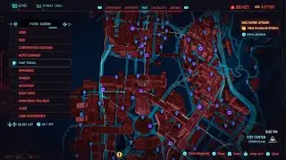 Cyberpunk 2077, All fast travel locations