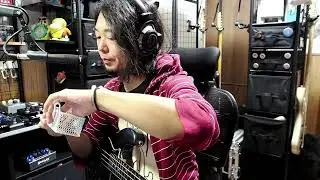 サムライマックのCM弾きました　ベースマガジン載りました　銀魂のOP弾きました