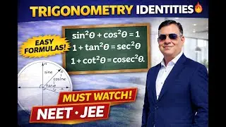 📢 Trigonometry Identities | Full Power Concept | NEET &bull; JEE &bull; Boards | सबसे आसान तरीका!