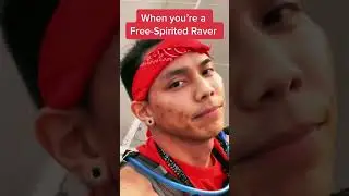 Free Spirits in a nutshell #ravers #ravedad #raving #shorts #ravehumor #edm #raves