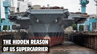 СКРЫТЫЕ причины, по которым ВМС США полагаются на супер-авианосцы класса &laquo;Форд&raquo;