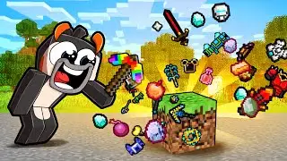 Minecraft UHC, но трава = СЛУЧАЙНЫЕ ПРЕДМЕТЫ! (Это OP)