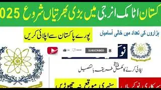 Pakistan Atomic Energy Commission Jobs 2025 How To Apply Online - PAEC Foundation