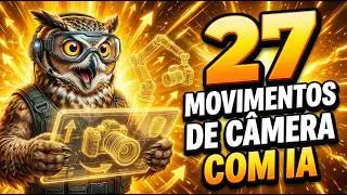 27 Movimentos de C&acirc;mera Cinematogr&aacute;ficos com IA (Prompts Completos)
