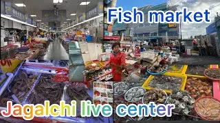 Jagalchi “자갈치 (live fish market)සජීවී මාළු පොළ…. 2 