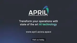 Redefining Earth Observation with APRIL | AFR Satellite | Image Analytics Software