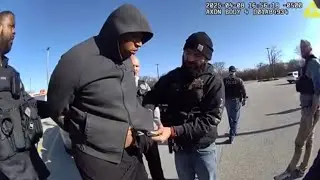 Arrest Footage: BD (FreeBandGang) Arrested For Trespass To Stolen Vehicle (2025)