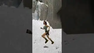 Lara original vs. remastered #shorts #viral #funny #ps5 #live #gaming #laracroft #tombraider #short