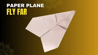 PROVEN‼️ World Record Paper Airplane with Longest & Stable Flight | Easy Origami