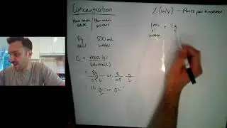 Module 2 - 8.1 - Concentration grams per litre to percentage