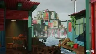 StylArts - Stylized Floating Slums - Unreal Engine