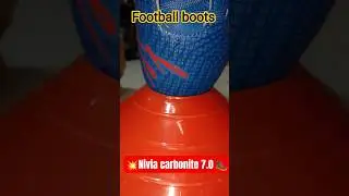 💥Nivia Carbonite7.0 boots blue 🔵 colour #shorts #footballboots #ytshorts #nivia