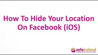 How to Hide Your Location On Facebook (iOS)