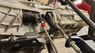 Aventador Replica Project - Part 43 Shifter and transaxle linkage