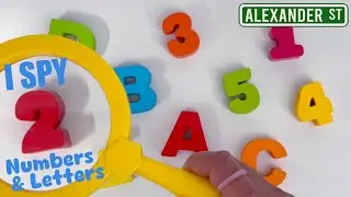 I SPY Activity, Toddlers, Preschool Learning Videos | Find the Numbers, Find the Letters