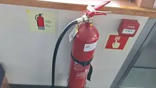 Fire Extinguisher  monthly inspection 3rd officer