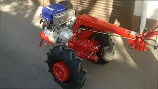 Motocultor MTZ. Testare