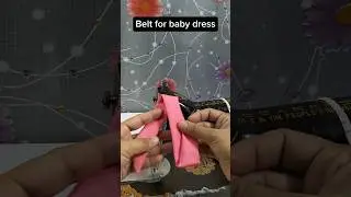 Belt for baby frock,#sewing #sewingpattern #PLAZZO #Kamiz #kamizcutting #sewingclasses #sewing