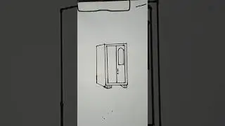 how to draw a almari, #drawing #art #shorts