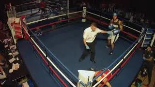 White Collar Boxing Knockout