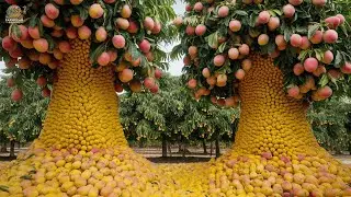 How Mexican Farmers Harvest Millions of Tons of Mangoes Every Year | Farming Documentary 🌳