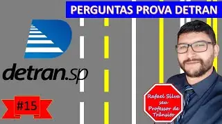 Perguntas  prova do DETRAN sobre sinalização horizontal